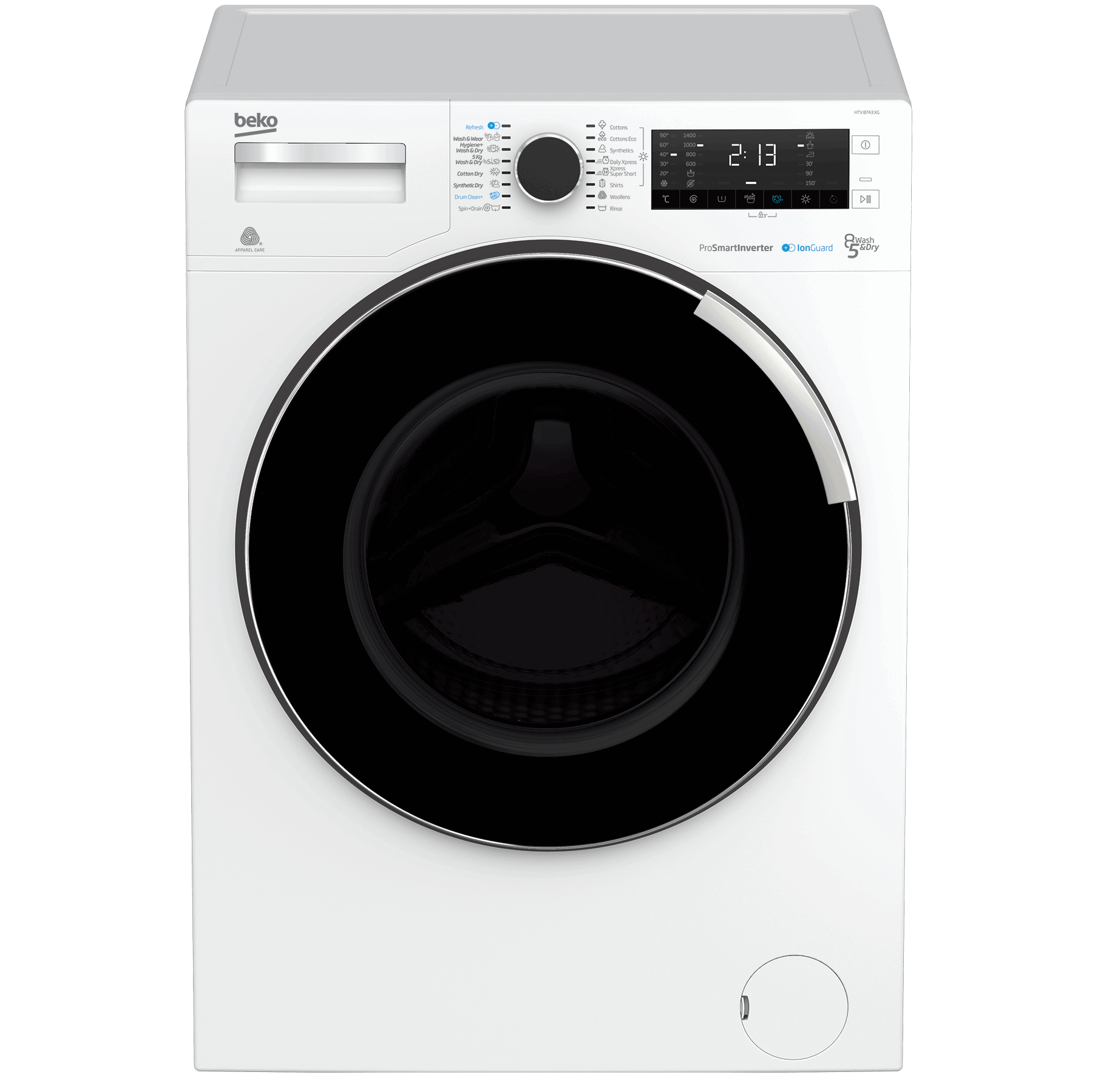 BEKO mašina za pranje i sušenje veša HTV 8743 XG  - Inelektronik